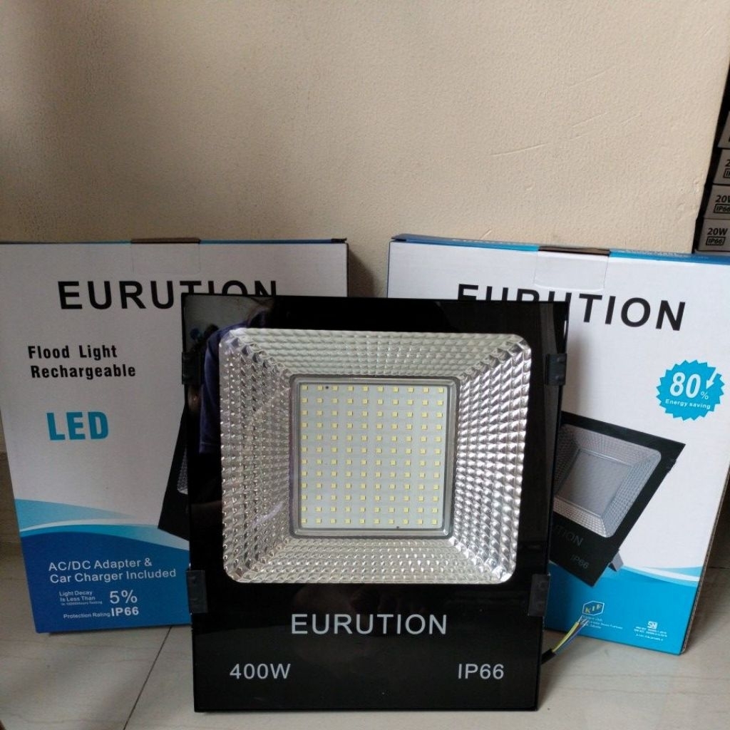 LAMPU SOROT LED 400W / KAP SOROT LED EURUTION 400W IP66