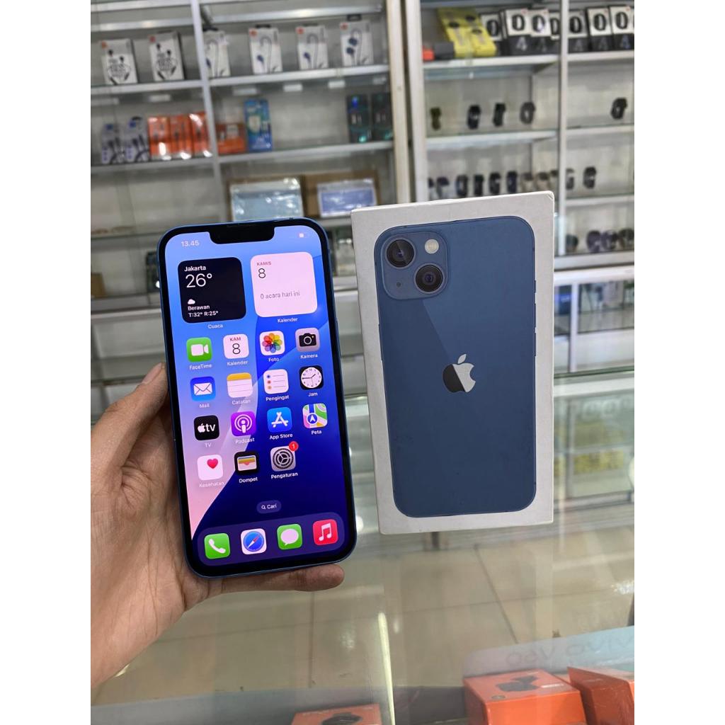 IPHONE 13 128GB IBOX MEMORI 128 GB SECOND GARANSI RESMI