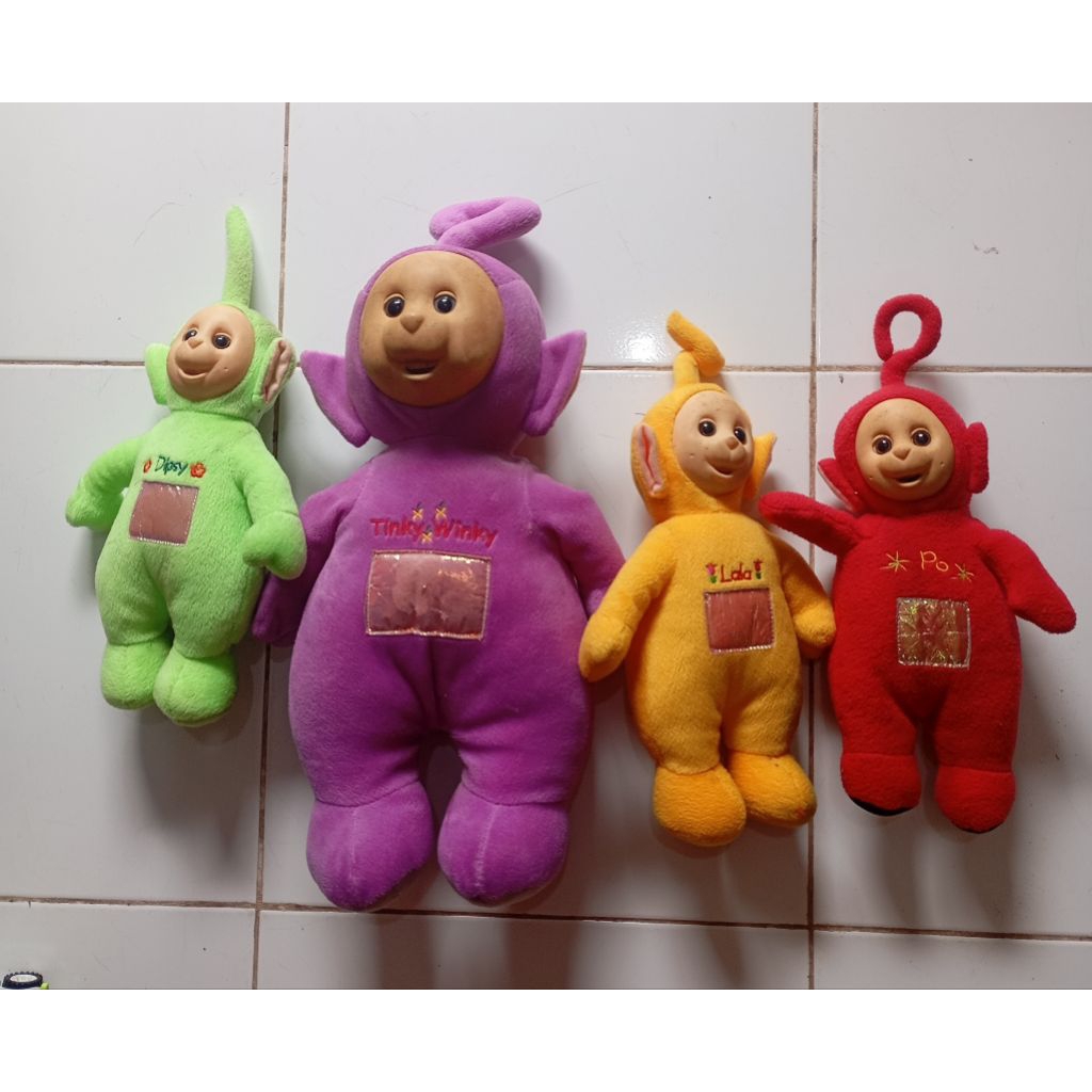 Boneka Teletubbies Besar Set LENGKAP (Tingky Wingky, Dipsy, Lala, Po)