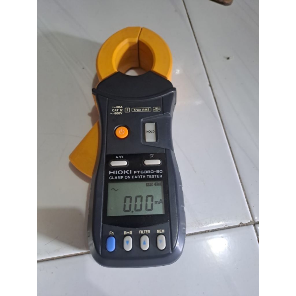 Hioki FT6380-50KIT Clamp on earth tester / grounding clamp Second