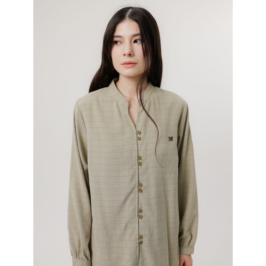 EXPAND Julia Blouse |Kemeja Wanita - Atasan Lengan Panjang