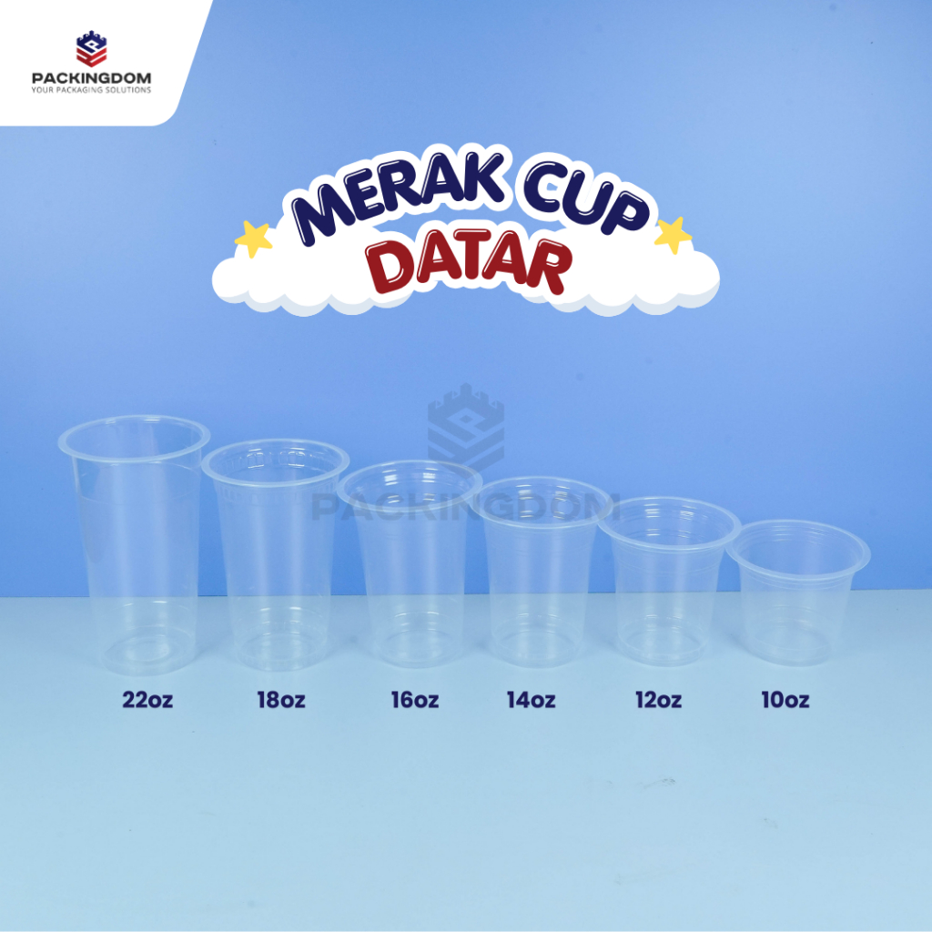 Gelas Cup Plastik Merak - Gelas Cup Plastik Aneka Macam Merk 10oz 12oz 14oz 16oz 22oz / Gelas Plasti