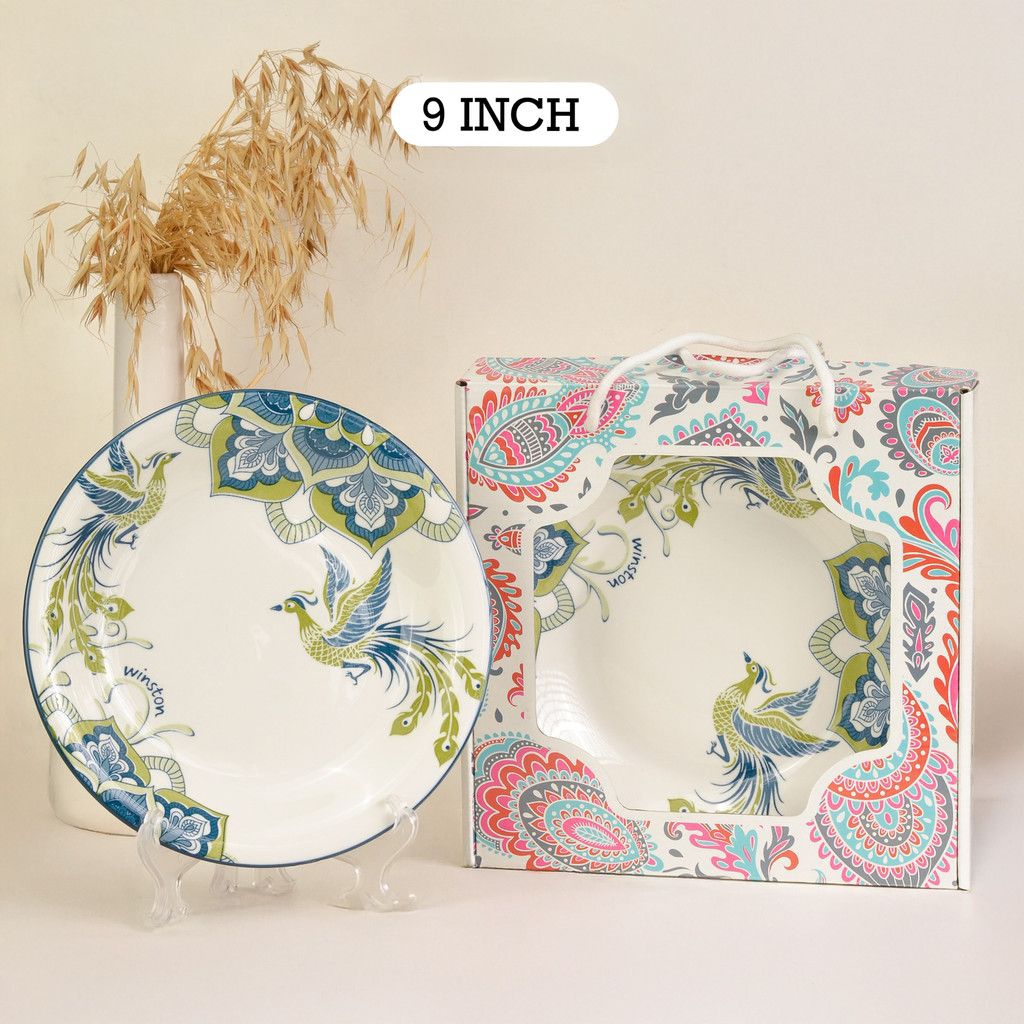 piring set hadiah piring sudah include box