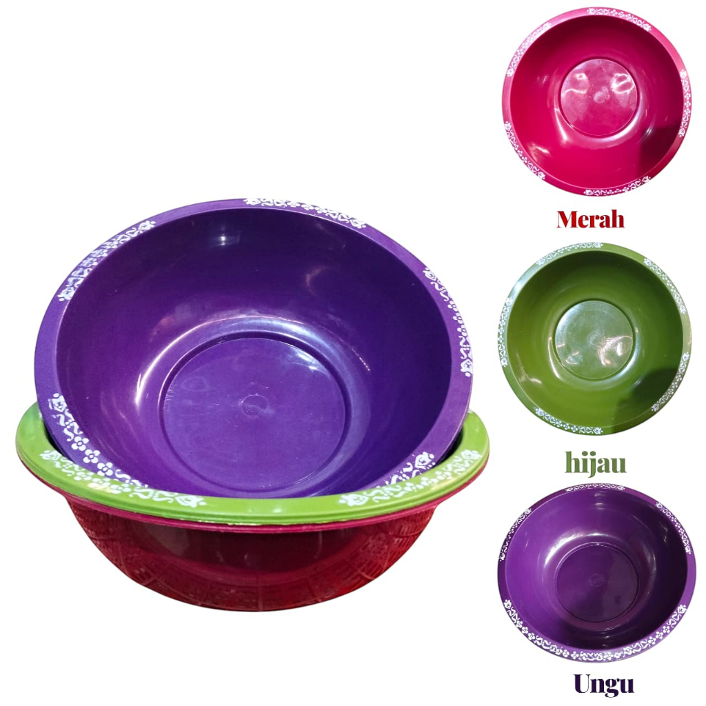 12PCS WASKOM DORA UKURAN 16/WASKOM HAJATAN LUSINAN