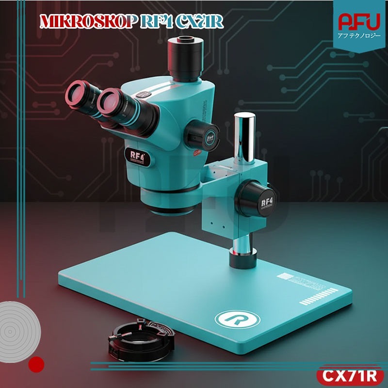 Mikroskop Trinokuler CX71R For RF4 / Microscope Stereo Trinokuler CX71R For RF4 Plus LED