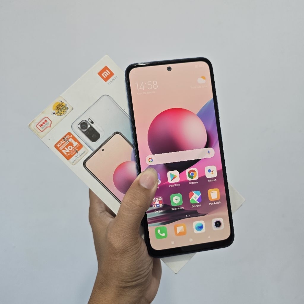 xiaomi redmi note 10s 6/64Gb second bagus