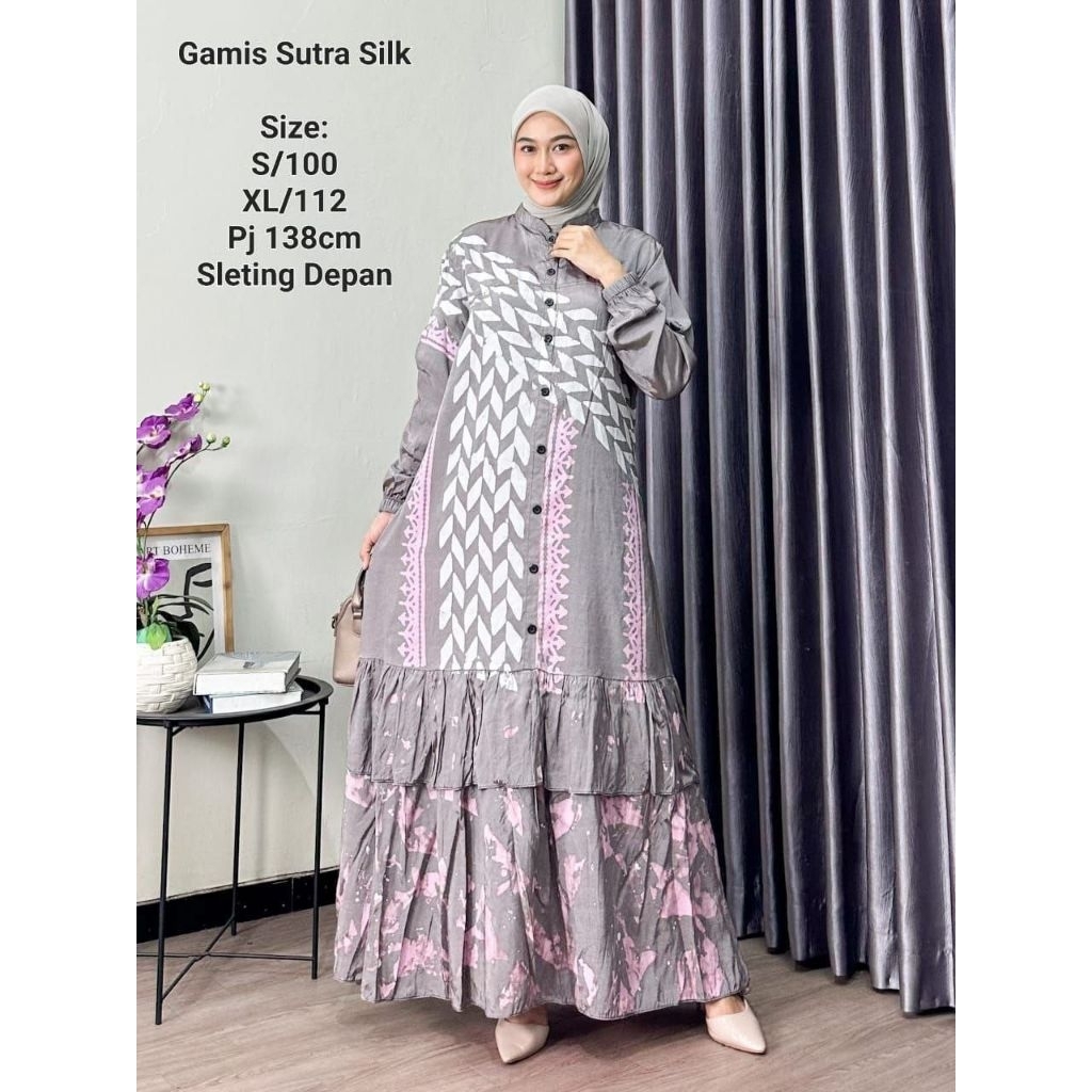NEW ARRIVAL - GAMIS SUTRA SILK SILINIA ORY