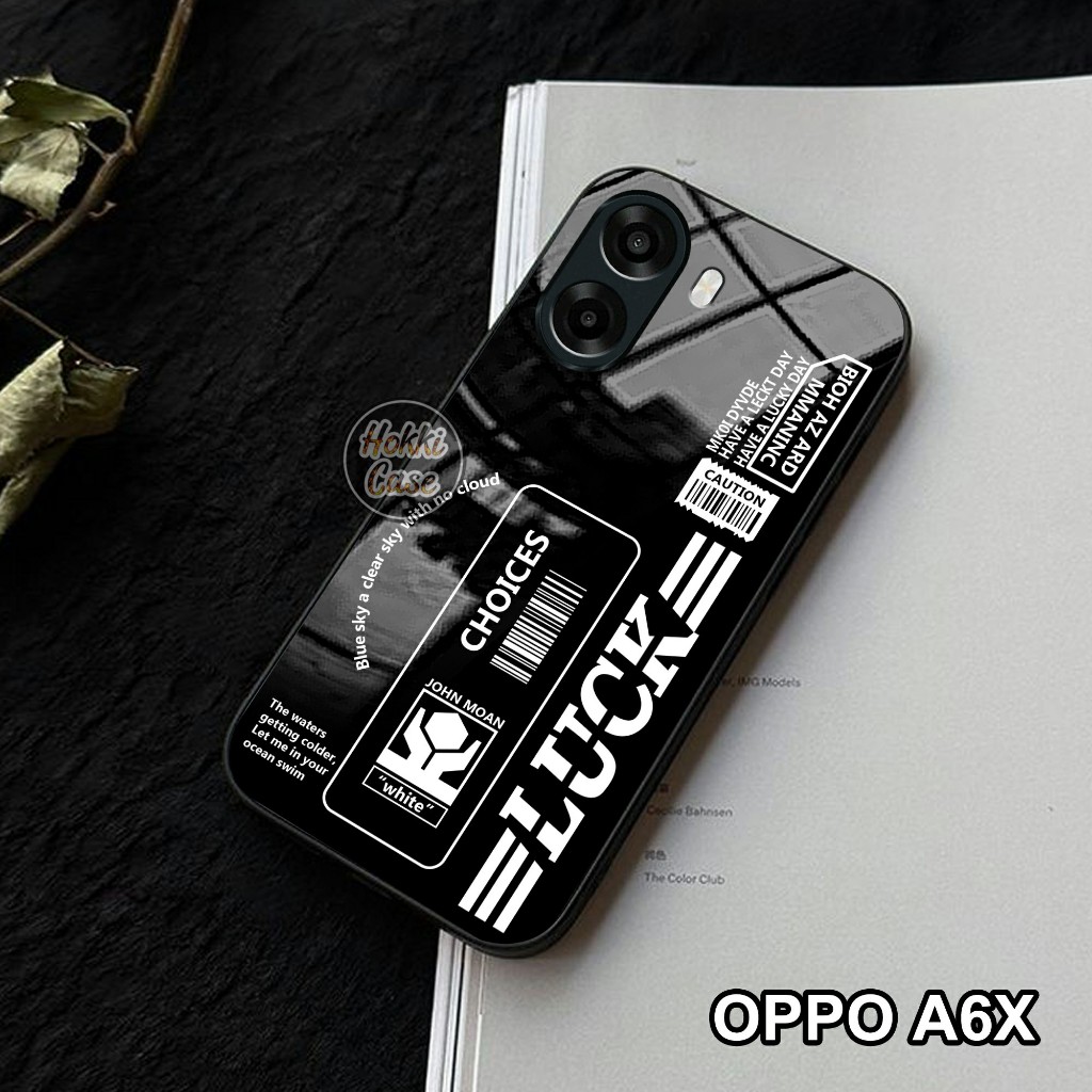 Case Oppo A6X - Softcase Glass Oppo A6X - Casing Oppo A6X - Silikon Oppo A6X - Kesing Hp Oppo A6X - 