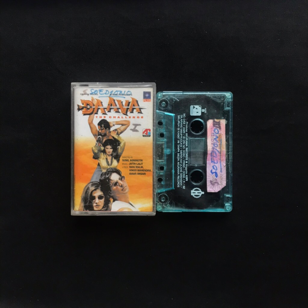 Kaset India Soundtrack DAAVA The Challenge (akurama records)