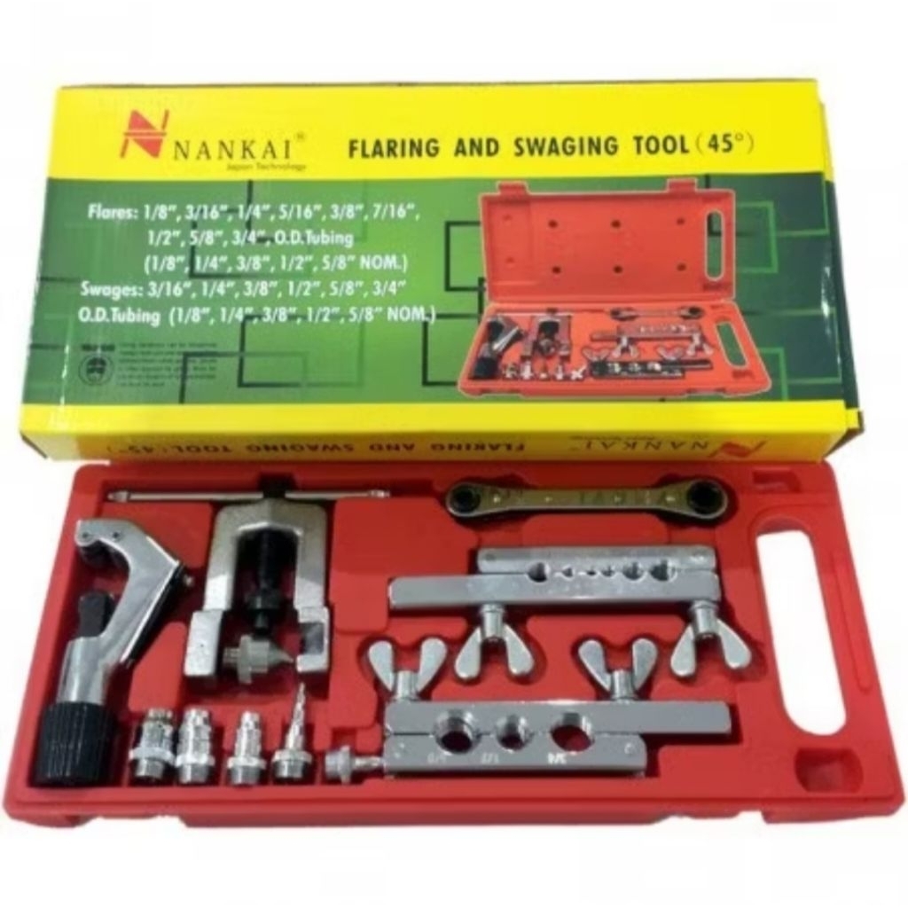 Tubing Tool Kit Set / Flaring And Swaging Tool Nankai
