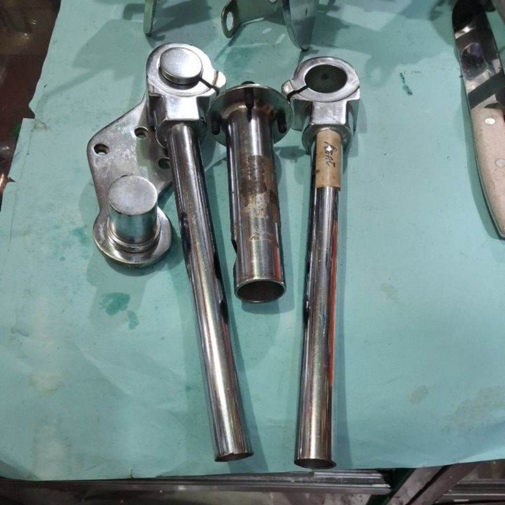 stang jepit plus dudukan stang beat bahan tebal