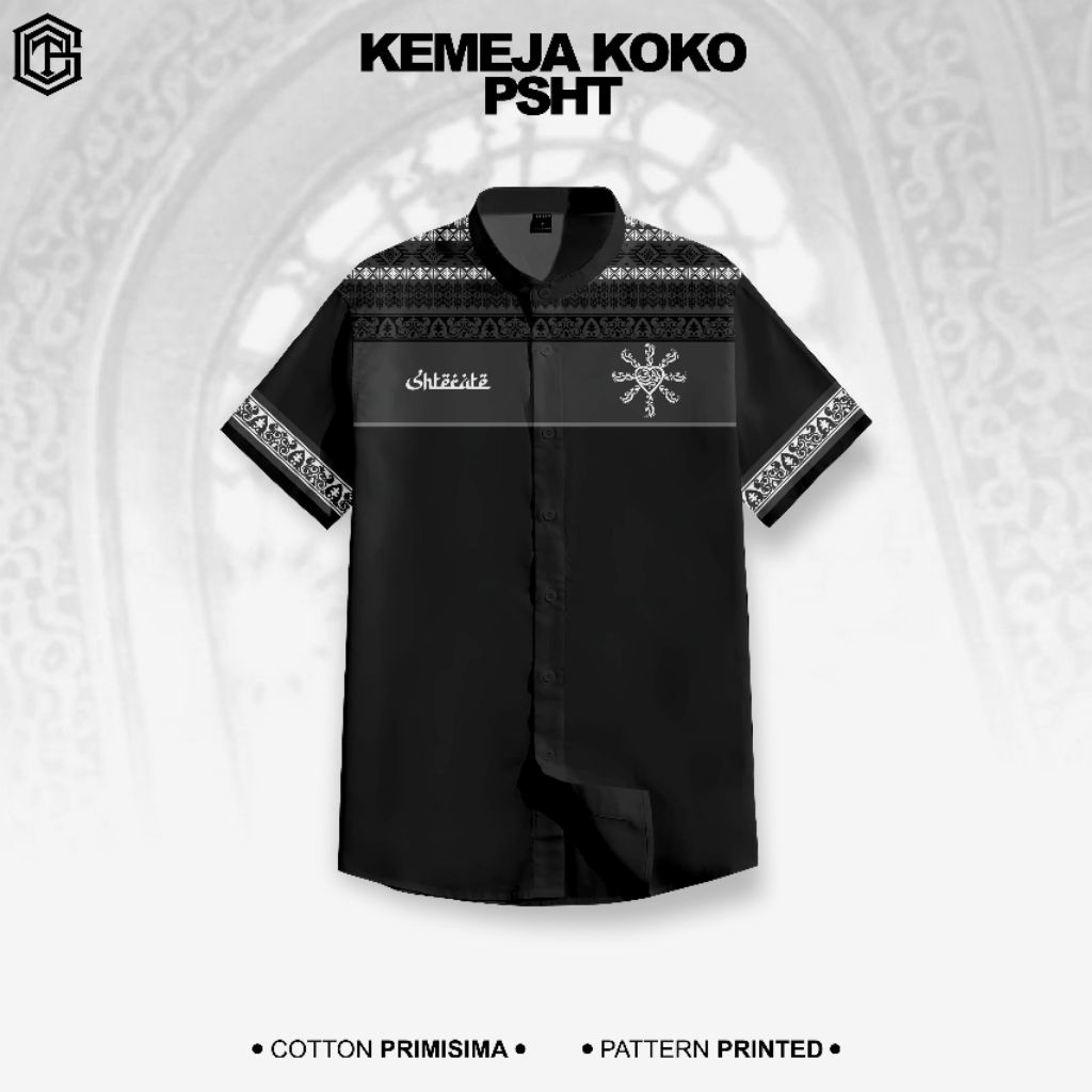 Baju Koko Psht Fullprint Kemeja Koko Sh Terate Kemeja Pria Baju Koko Pria Baju Koko Fashion Muslim