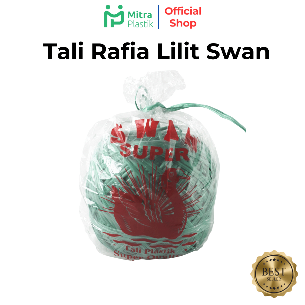 Tali Rafia Lilit Swan Jahit Karung Plastik Warna Warni Putih