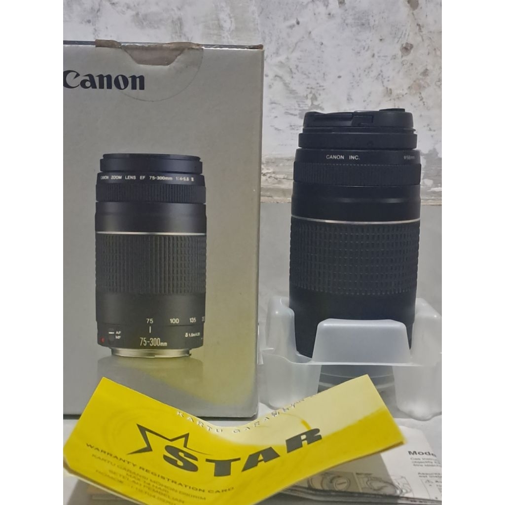 Lensa Canon EF 75-300mm