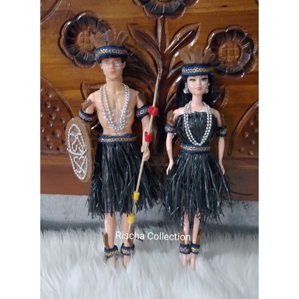 BONEKA BeRBIE ADAT PAPUA/BONEKA ADAT NUSANTARA
