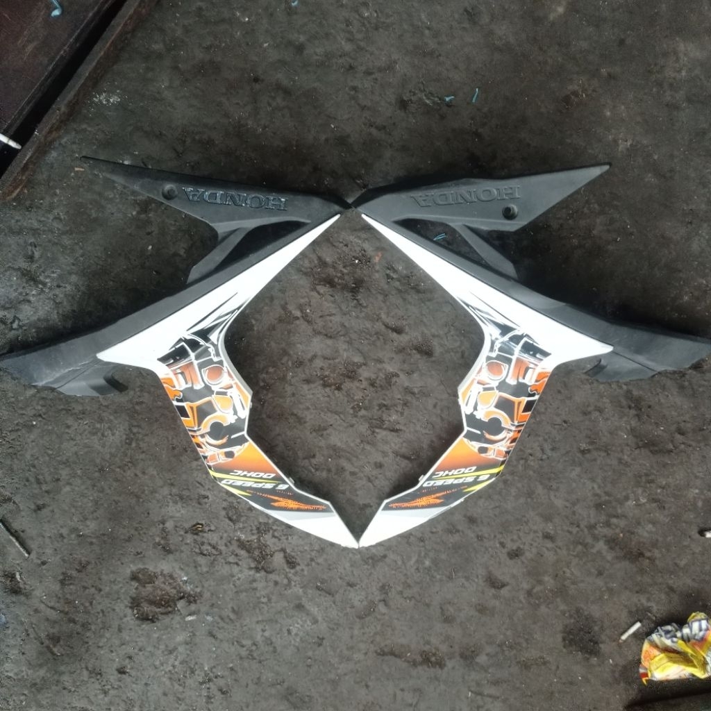 cover sayap bawah honda sonic 150 original kanan kiri
