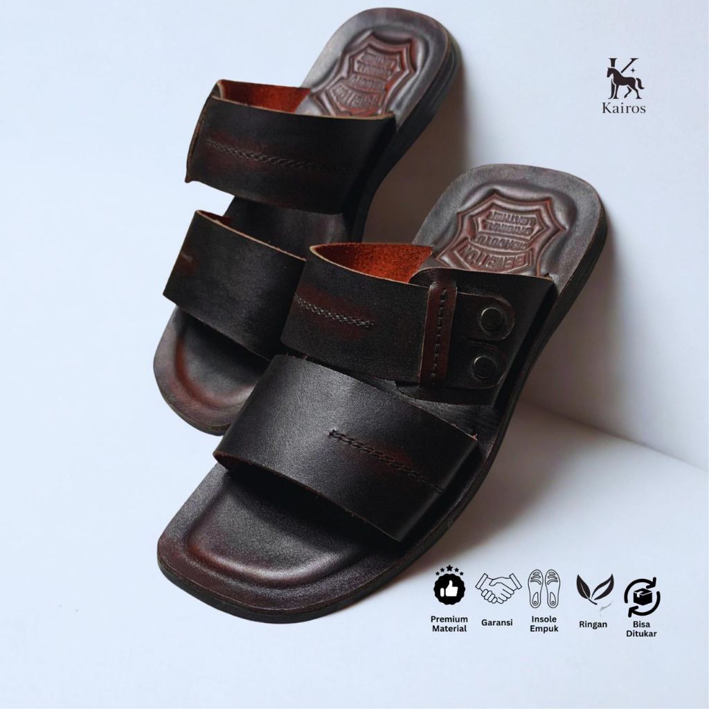 KAIROS || Sedal Pria Kulit Sapi Asli 100% 001