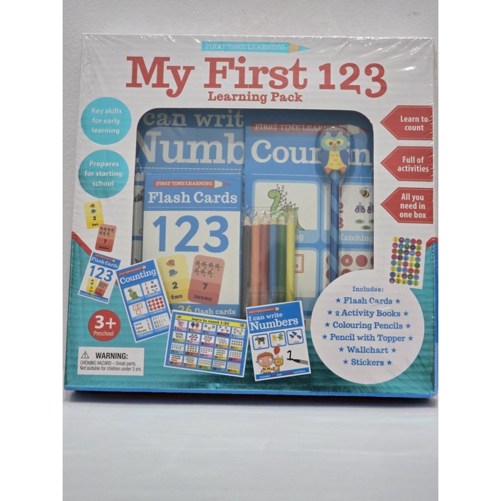 My first 123 learning pack