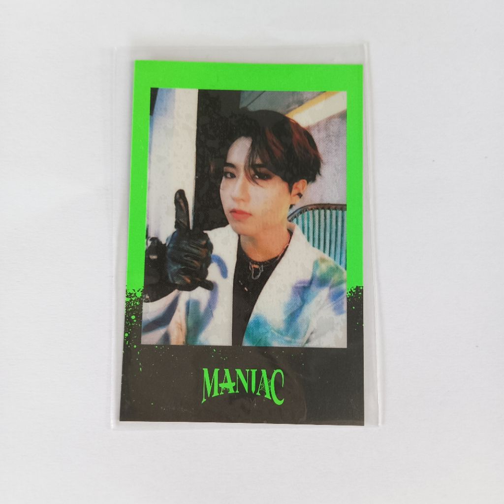 pc han jisung stray kids polaroid maniac pob