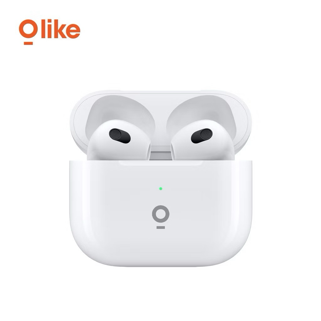 TWS IN EAR AIRPODS OLIKE WHITE T7 PRO NO DELAY ANTI NOISE FOR IOS ANDROID