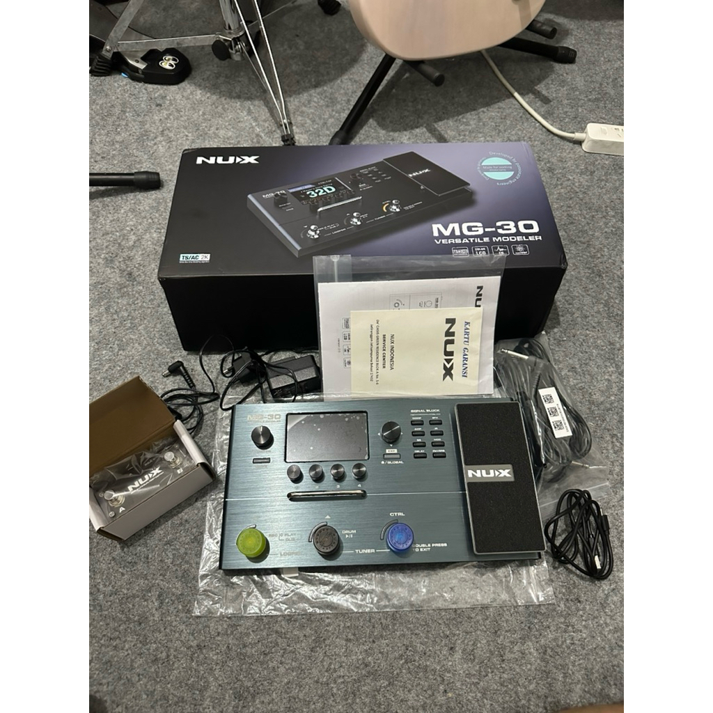 NUX MG30 Bekas Seperti Baru Multiefek Gitar Masih Garansi