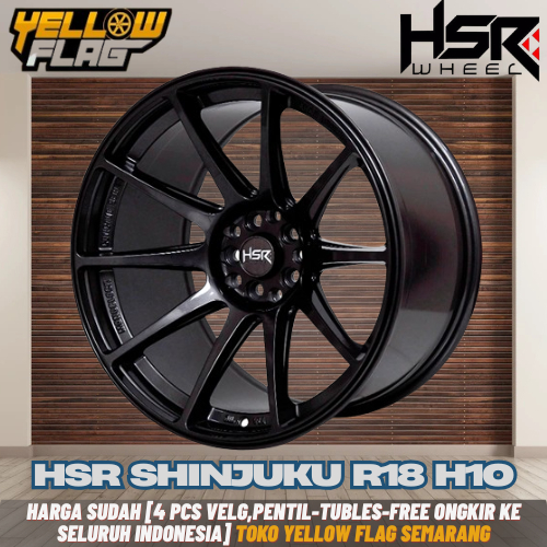 Velg Celong R18 Buat Mobil Innova  Landrover Zenix Ring 18 Velg Hsr Whell Shinjuku R18