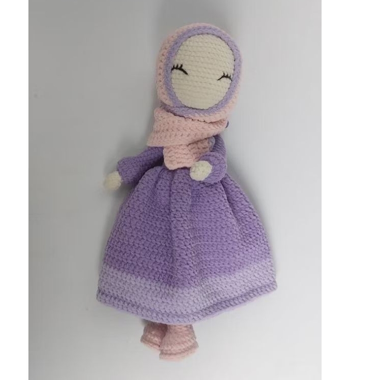 Boneka Rajut Hijab/ Hijab Doll Amigurumi