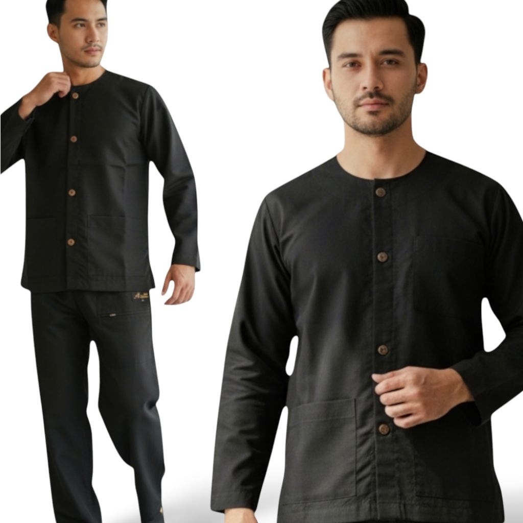 Marema Pangsi Baju Pangsi Pria Dewasa Baju Adat Baju Tradisional Sunda Premium