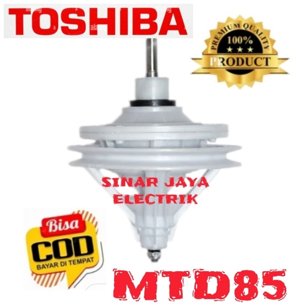 GEARBOX / GIRBOX MESIN CUCI TOSHIBA AS KOTAK MTD85