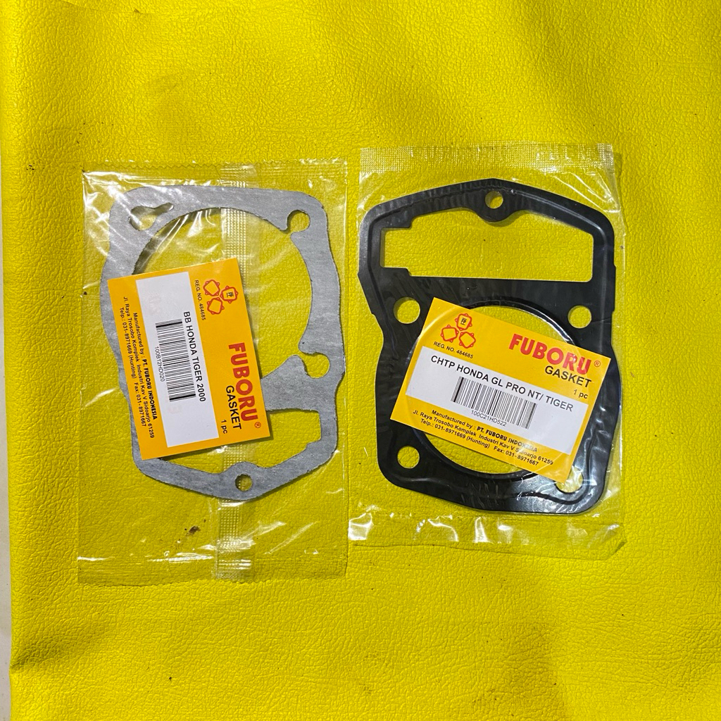 paking gasket perpak blok Cylinder set Honda GL neotech Tiger FUBORU