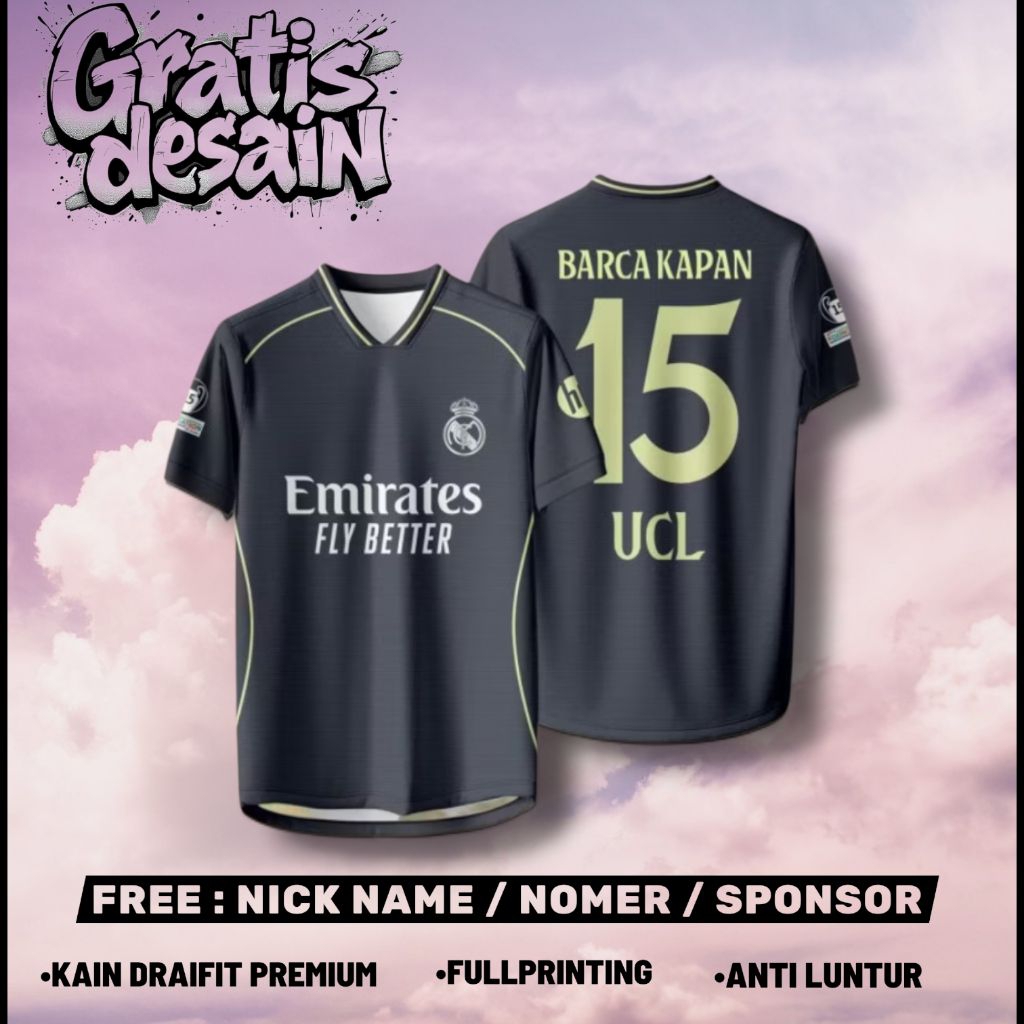 Jersey Real Madrid AWAY 2025-2026