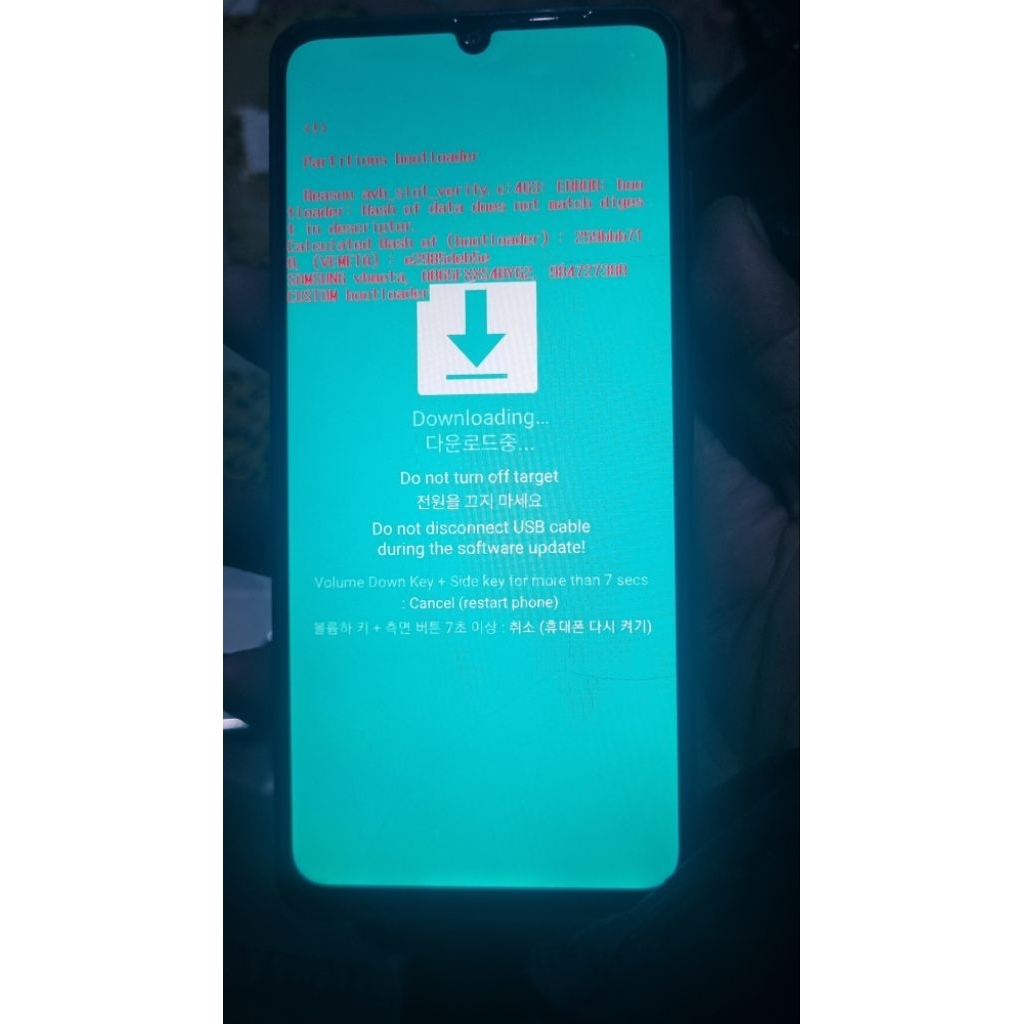 lcd frame samsung A07 ori copotan