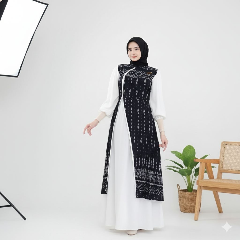 COUPLE HANA DRESS MAHOGANY , COUPLE HANA READY , COUPLE TENUN JEPARA , KEMEJA KONDANGAN , COUPLE KON