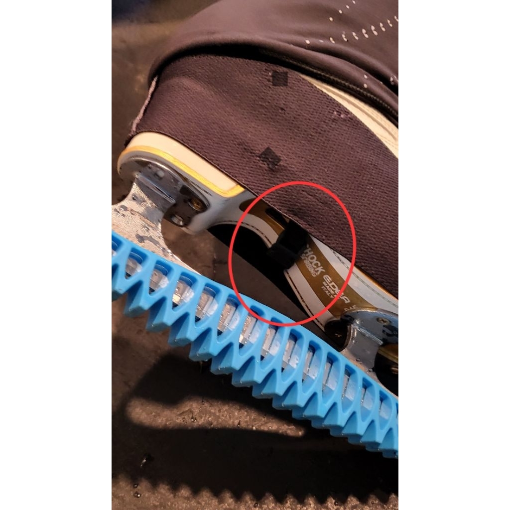 straps sepatu ice skating pelindung boots skating