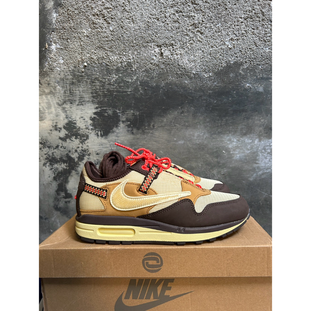 Nike air max 1 travis scott baroque brown (100% authentic)