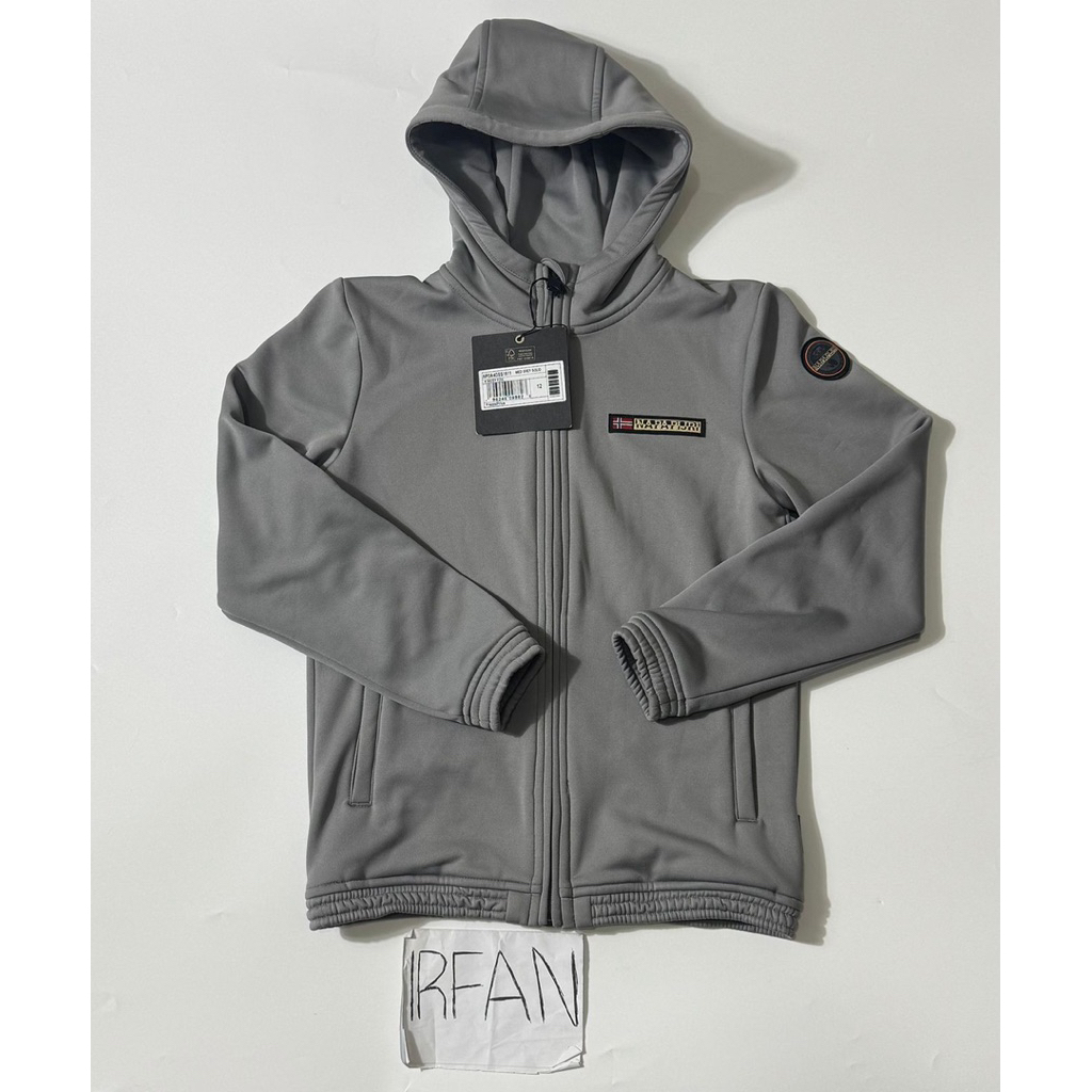 NAPAPIJRI HOODIE ZIPPER ABU SIZE 12