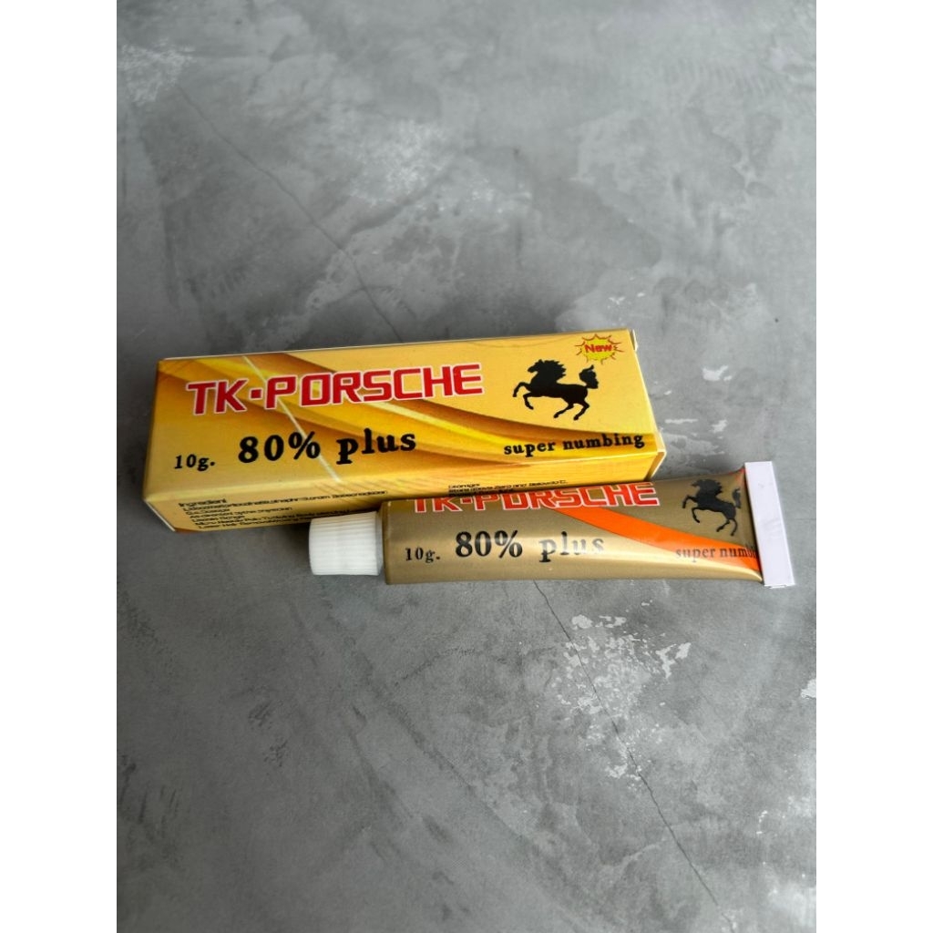 TKTX PORSCHE GOLD 80% PLUS - Ultra Deep Numb