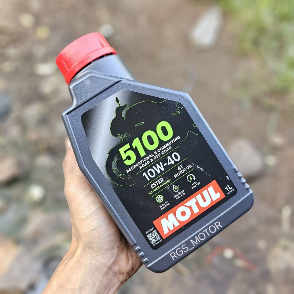 Oli Mesin MOTUL 5100 10w40 1 Liter Original Asli Motul 5100