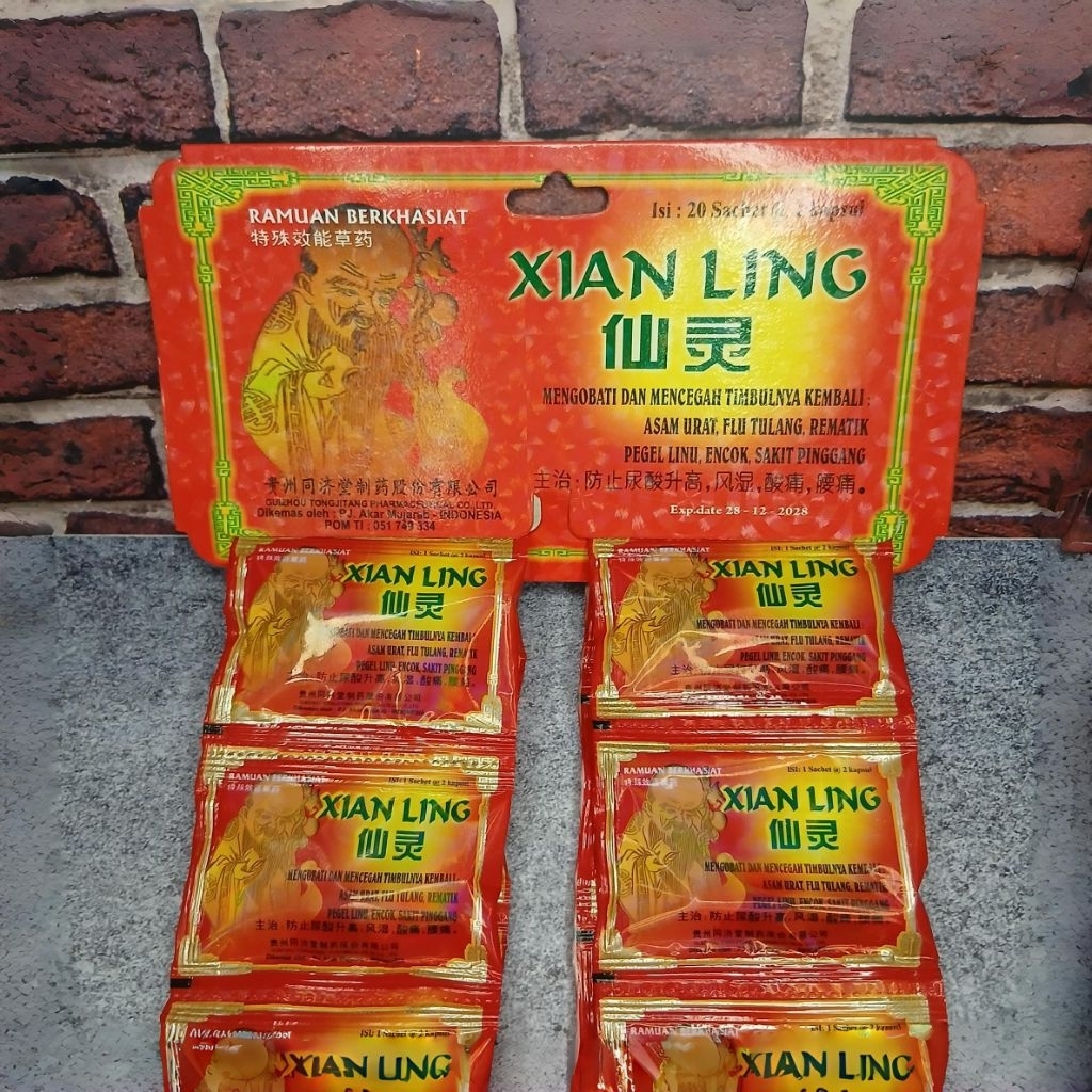 READY KAPSUL XIANG-LING ISI 20 SACHET