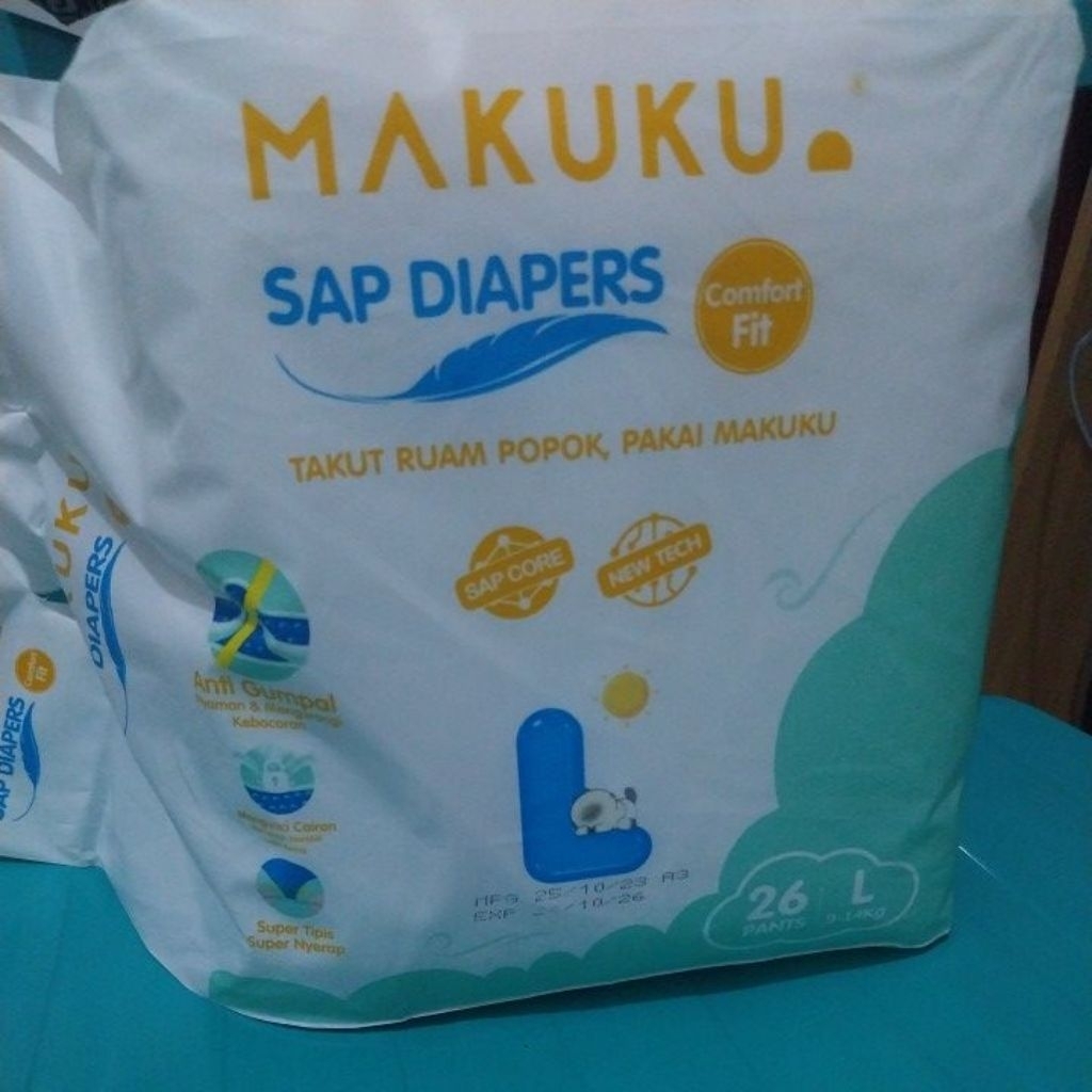Pampers Makuku L26 #pampers #makuku