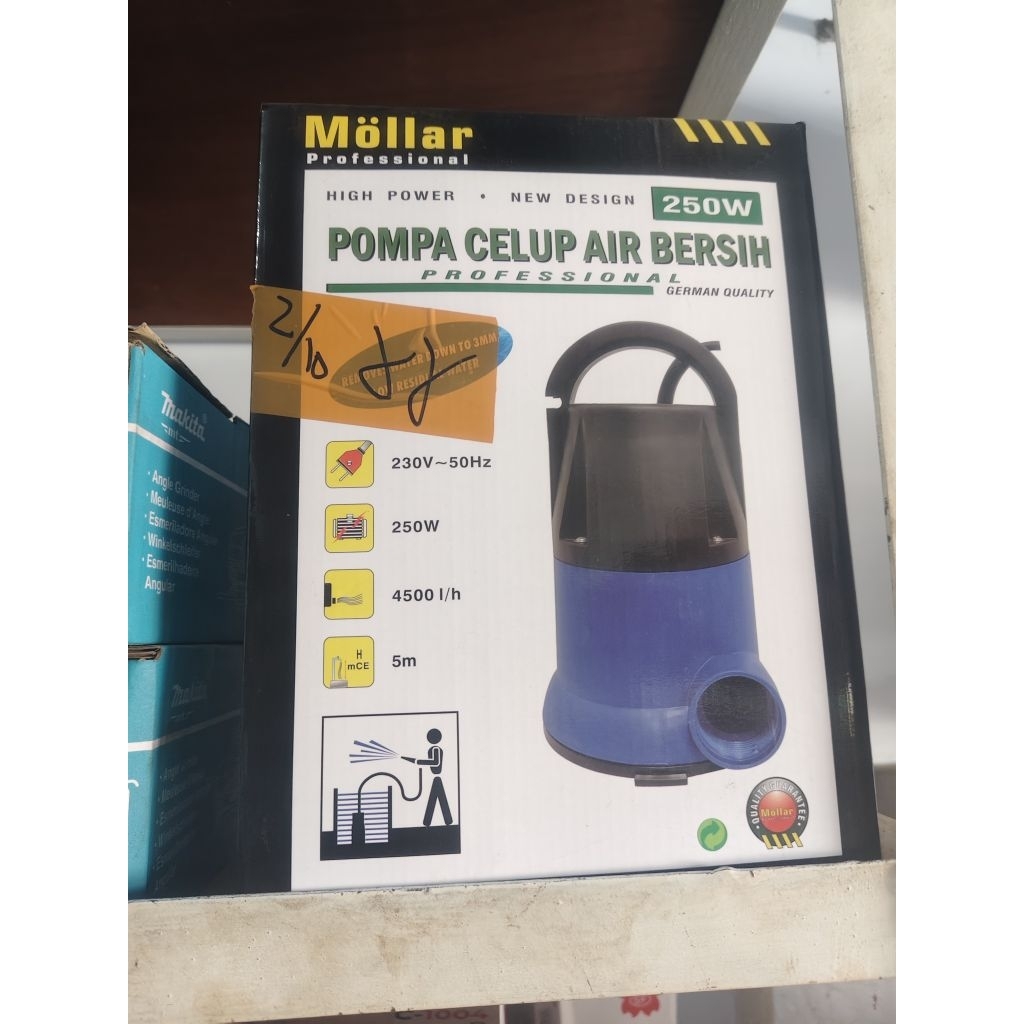 Dap penyedot air mollar