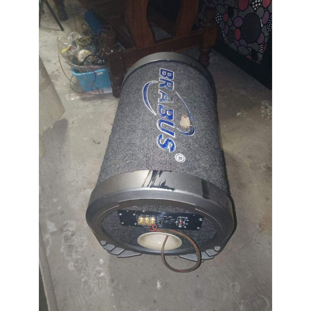 subwofer/power amfli mobil, bastube 12" BRABUS