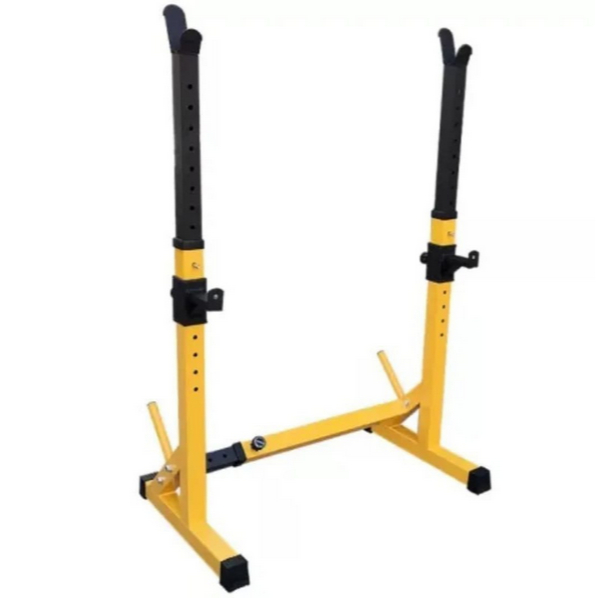 Squat rack penyanggah barbell alat gym