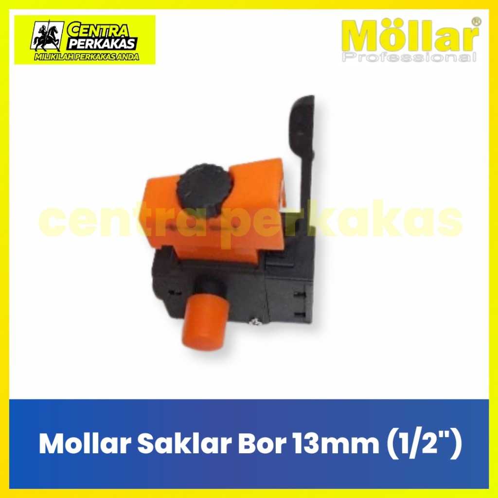 Mollar Sparepart Saklar Bor 13 mm - Switch On Off Mesin Bor Tangan 13mm Model Maktec Makita