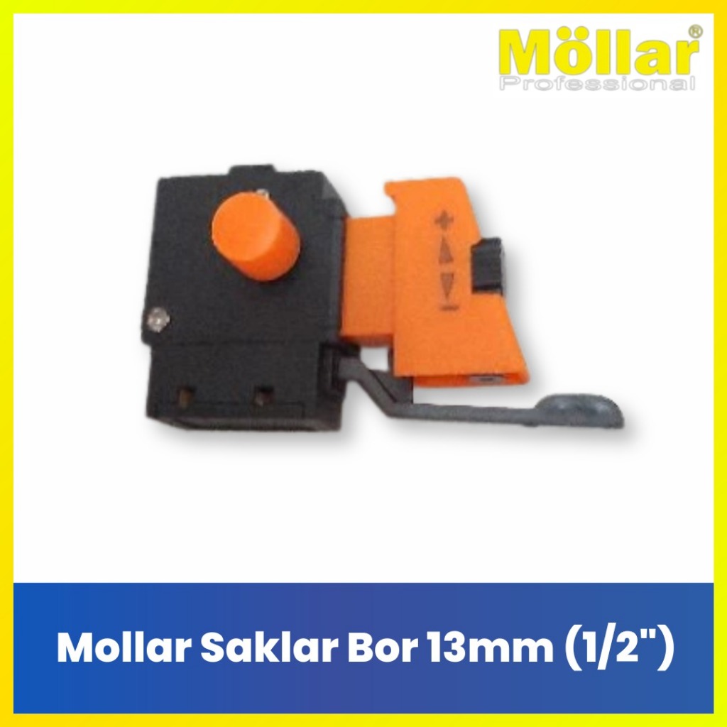 Mollar Switch Saklar Bor13mm Universal - Suku Cadang Mesin Bor Tangan 1/2 Inch Reversible
