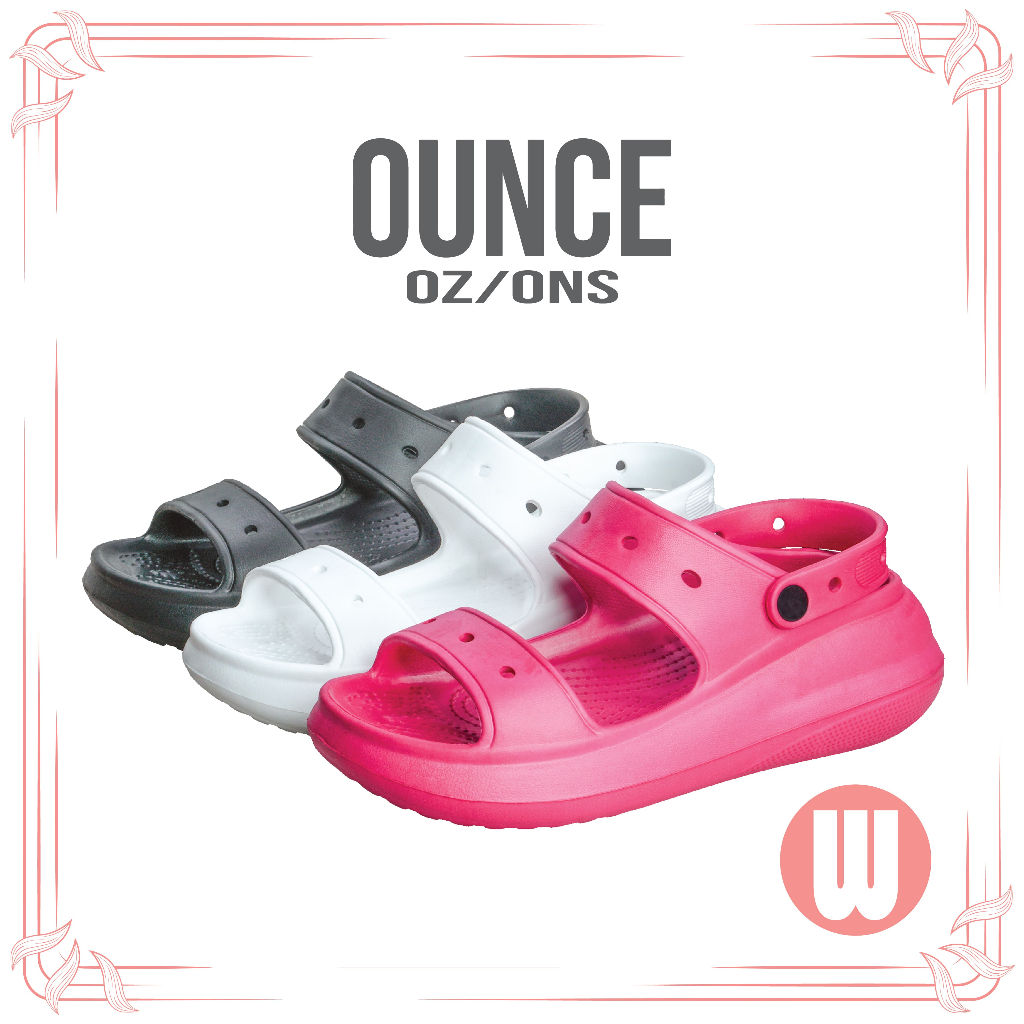 OUNCE - High Cushion Sandal - Sandal Wanita 36-40