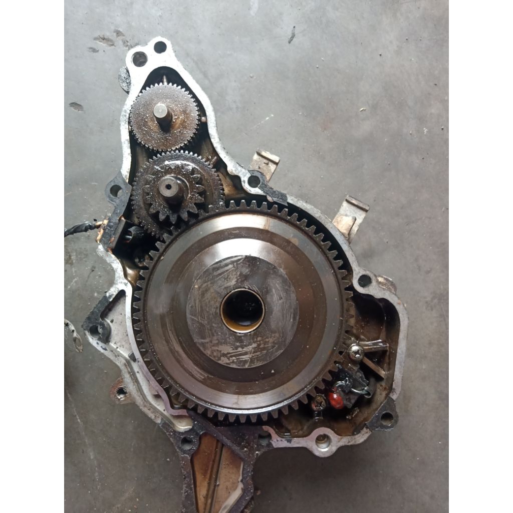 gear gigi penghubung one way stater set kawasaki athlete ksr blizt kaze edge original