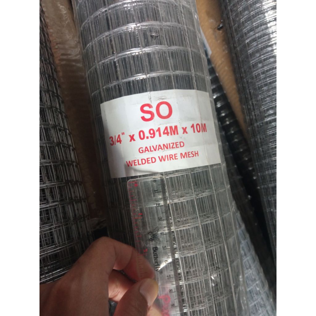 Kawat loket/ram galvanis | panjang 5 meter | panjang 10 meter | tinggi / lebar 90cm | uk.1/4 inch | 