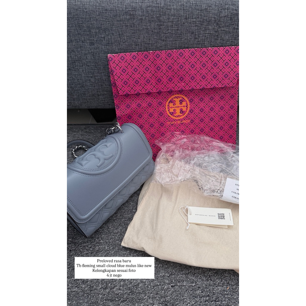 TB fleming small cloud blue