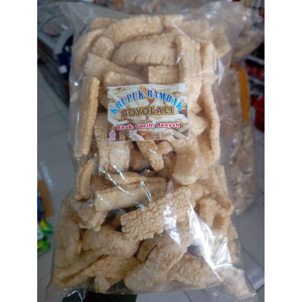 KERUPUK RAMBAK BOYOLALI - KRUPUK ENAK, GURIH, RENYAH